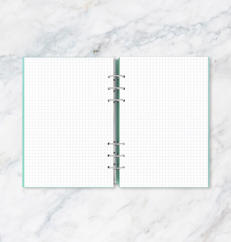 Clipbook Notizpapier weiß kariert - A5