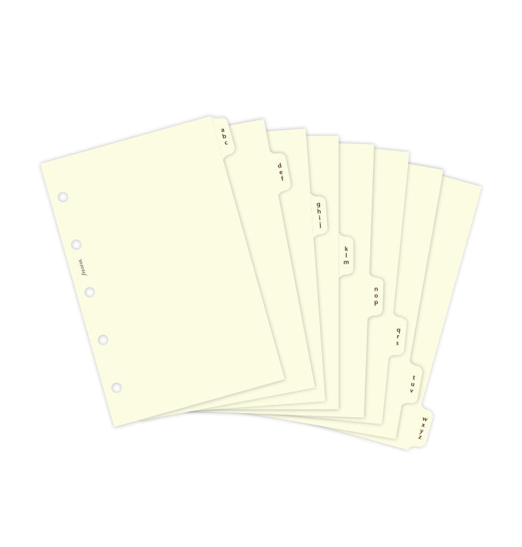 A-Z Register Cotton Cream - Mini