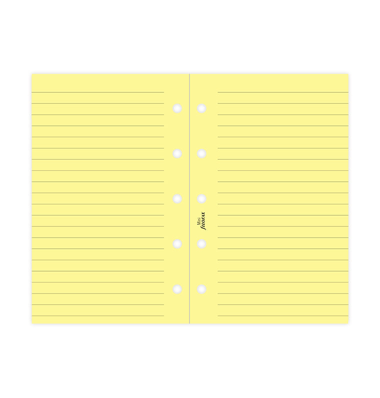 Notizpapier gelb liniert - Mini