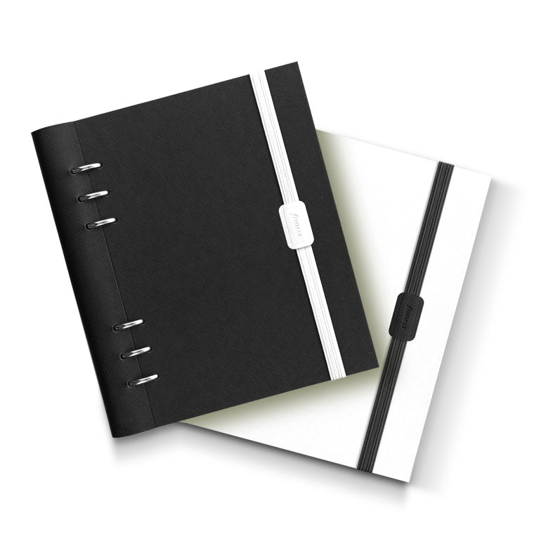 Clipbook Classic Monochrome A5 elastischer Verschluss