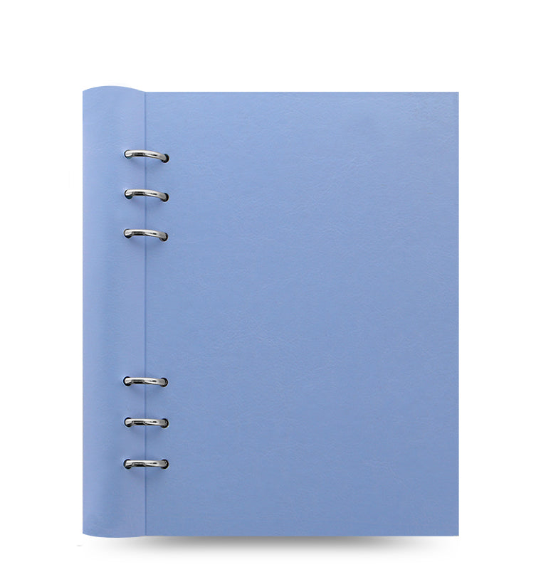 Clipbook Classic Pastels A5 Organiser  Vista Blue