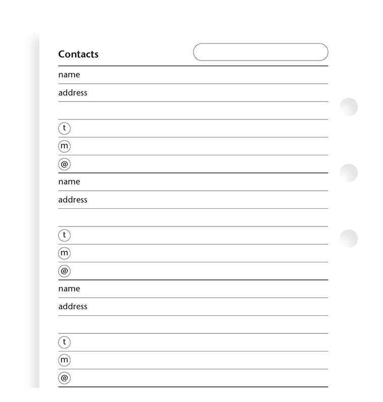 Kontakte Vorratspack - Personal