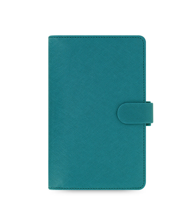 Organiseur Personnel Compact Filofax Saffiano - Orange Vif - Format 95x171 Mm, Avec Agenda 2026 Et Recharges